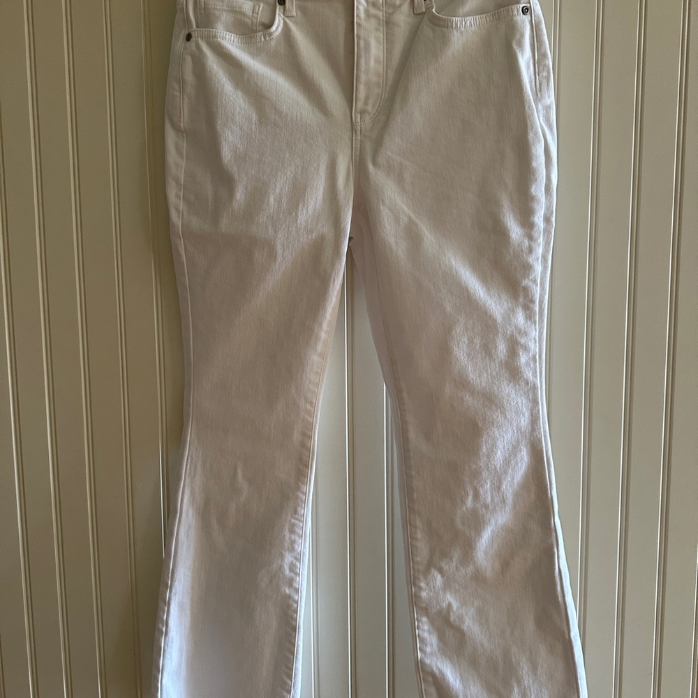 NYDJ Women's Flare Jeans in White